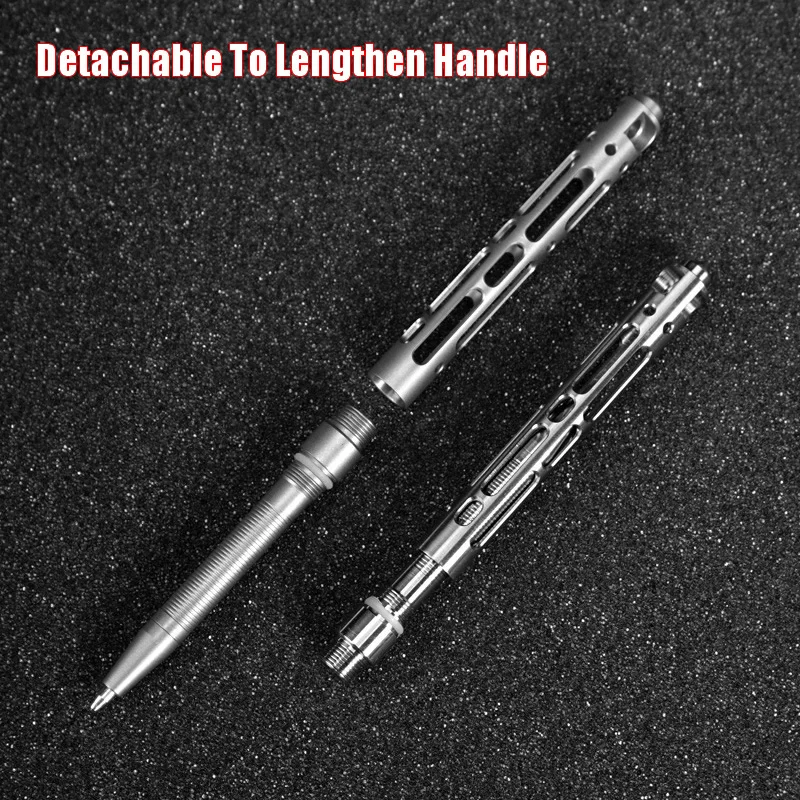 Titanium TC4 Mini Tactical Pen Self Defense Outdoor EDC Tool Keychain Pocket Business Writing Pen Collection Pen