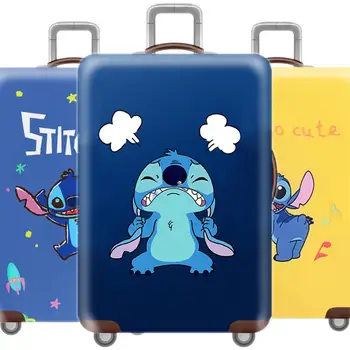 

Cartoon 3D Stitch Luggage Case Protective Cover Cute Animal Waterproof Elastic Suitcase Cover For 18-32Inch XL Travel Accessorie