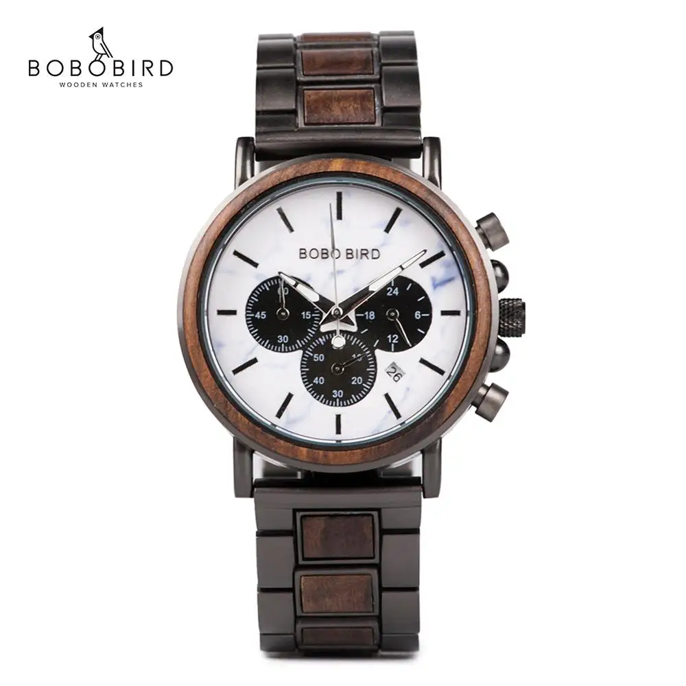 Бобо птица reloj hombre часы мужские смотреть новый специальный Комбинации дерева