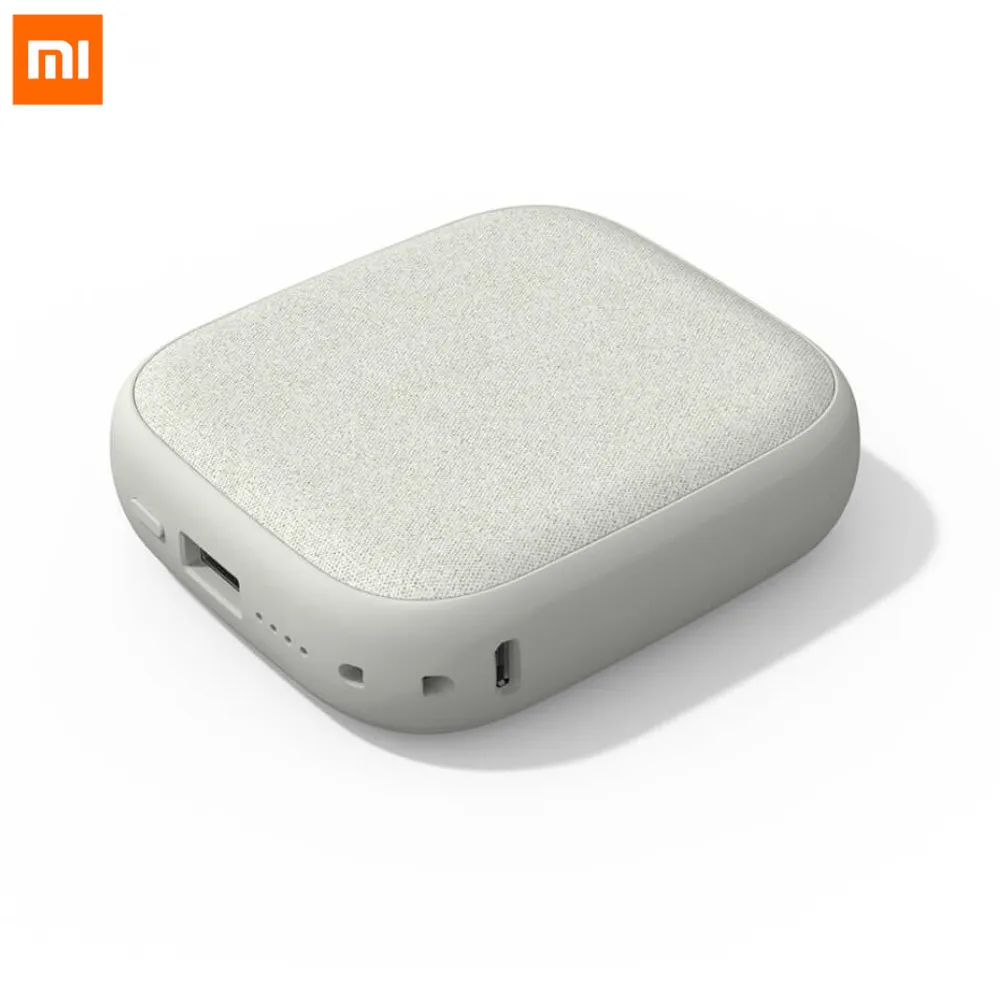 Xiaomi SOLOVE 10000 мАч беспроводной внешний аккумулятор двойной USB для iPhone samsung QI