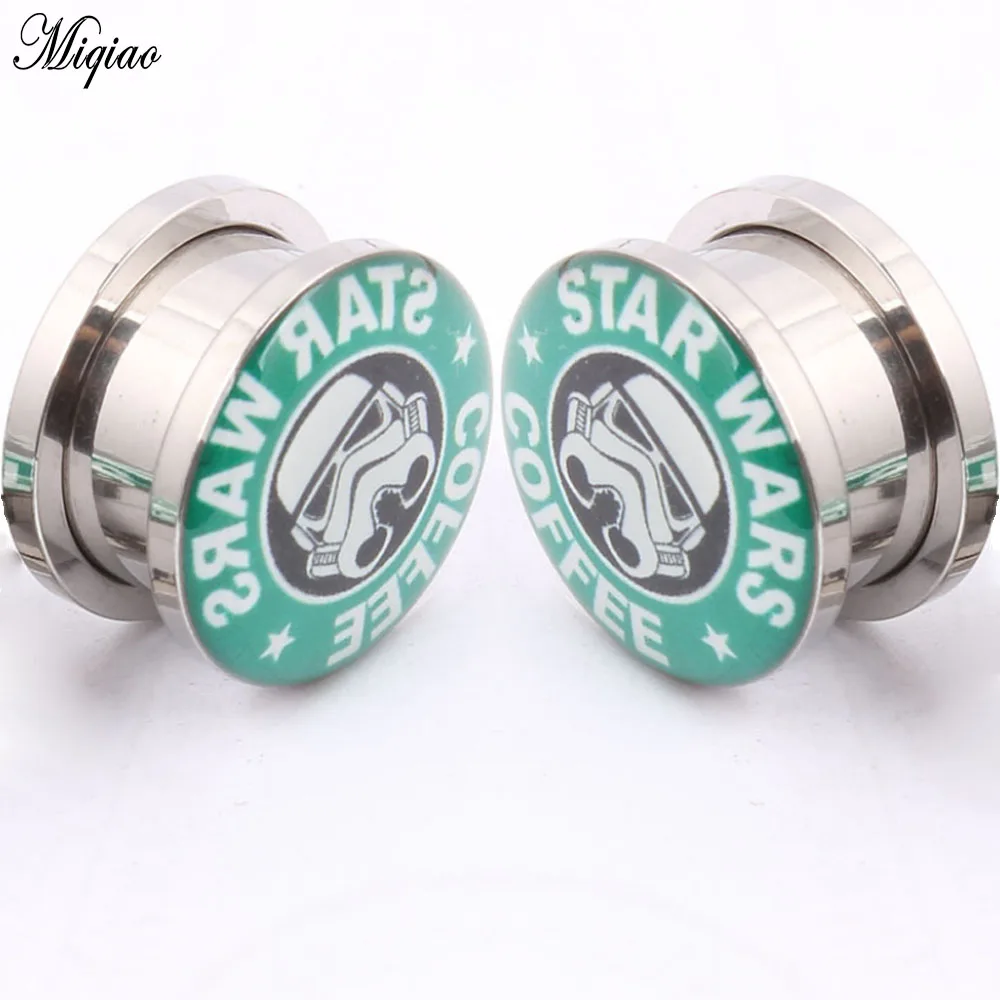 

Miqiao 2pcs Hot Selling Stainless Steel Oil Drop Ears 4mm-25mm Exquisite Piercing Jewelry