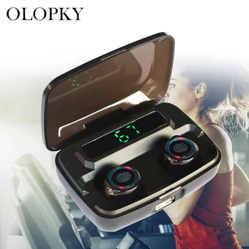 

HiFi 8D Earbuds Waterproof Original Wireless Headphones TWS Bluetooth 5.0 Earphone Touch Control Headset For Sports Fitness /Gam