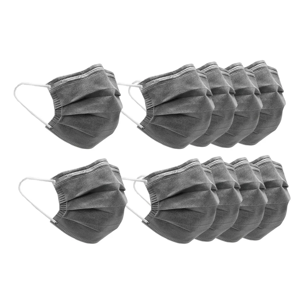 10x Facial Mouth Protector Masks Guard Filter Disposable for Dust Fog Smoke Ash