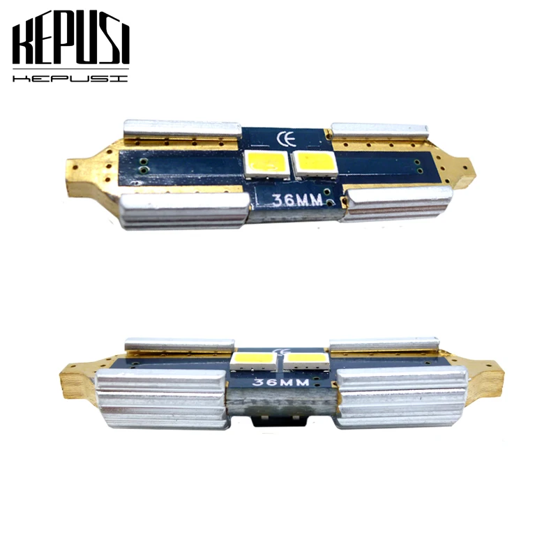 

2x C5W Car LED Bulb CANBUS Interior Light Festoon LED Super Bright Auto Reading License Trunk Luggage Lamp White led Dome Bulb