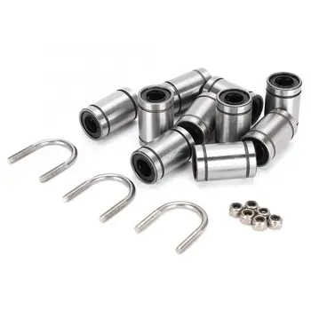 

3D Printer Bearing + -Bolt + M3 Locking Screw Silver Stainless Steel Parts for Prusa I3 MK2/MK2S/MK3 3D printer