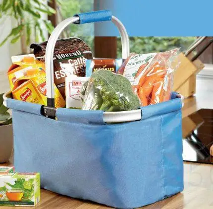 Folding Shopping Baskets, Baskets, Home Car Backup Box, Picnic Baskets, Hand Baskets, Pet Baskets - Цвет: Model2