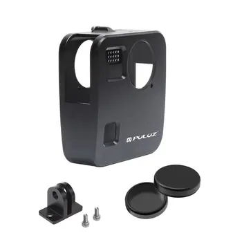 

PULUZ For GoPro Fusion Housing Shell CNC Aluminum Alloy Protective Cage with Basic Mount & Lens Caps Case Cover for GoPro Fusion