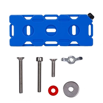 

1PCS RC Car Plastic Back Oil Box Fuel Tank for 1/10 RC Crawler Traxxas TRX4 Axial SCX10 90046 Redcat GEN 8 MST Tamiya,Blue