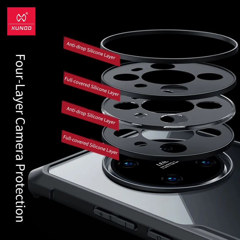 Xundd Case For Huawei Mate 40 Mate 40 Pro Shockproof Transparent