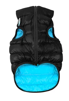 

COLLAR Jacket Dog Collar AiryVest sided black and blue