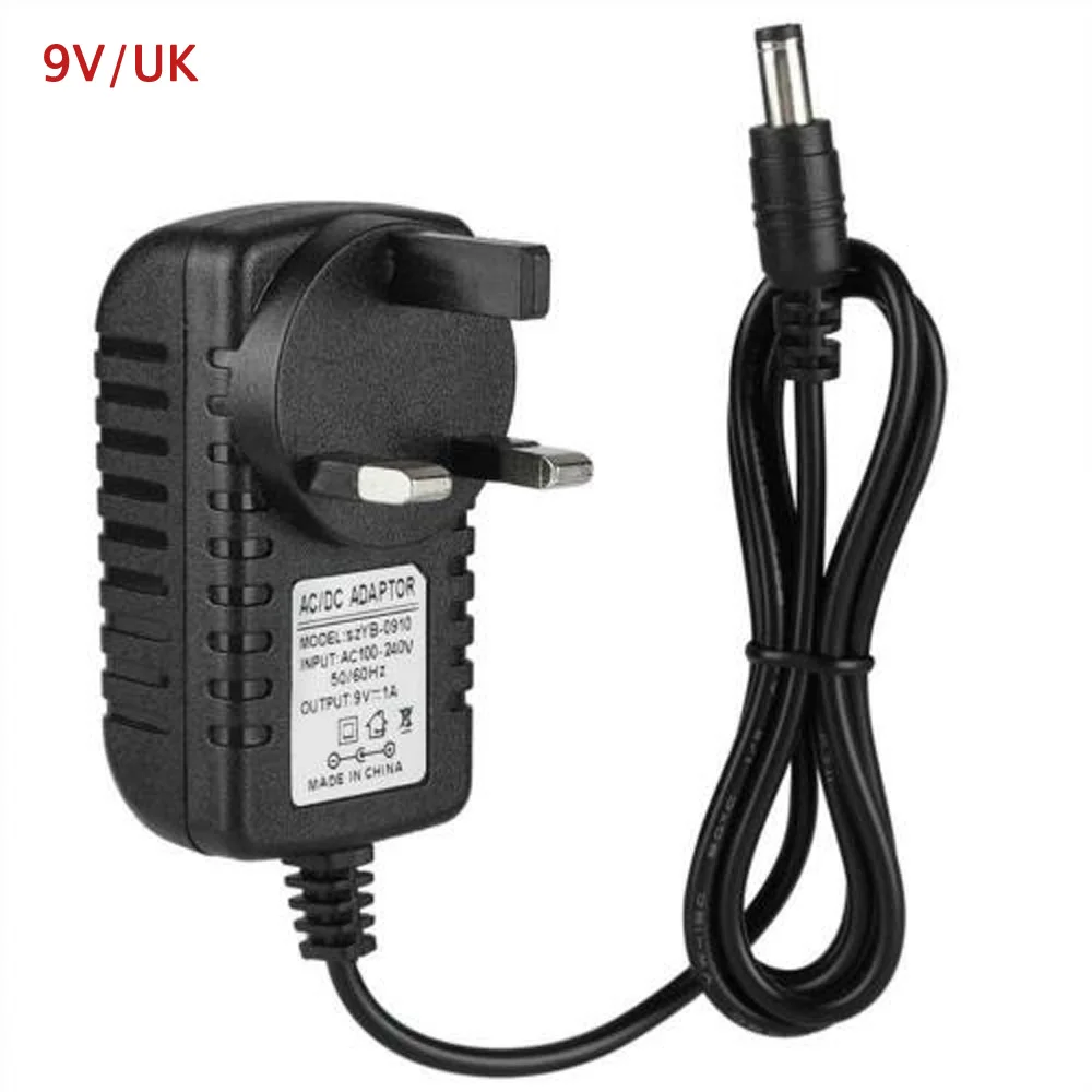 Адаптер питания DC 9 V/12 V/12,6 V/16,8 V/21 V/25,2 V 1A зарядное устройство питания Универсальное переключение ЕС США вилка
