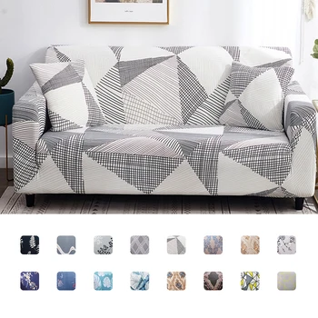 

Hot Sofa Cover Stretch Corner Seats Couch Cover Universal Cover For Living Room Elastic Spandex Slipcover