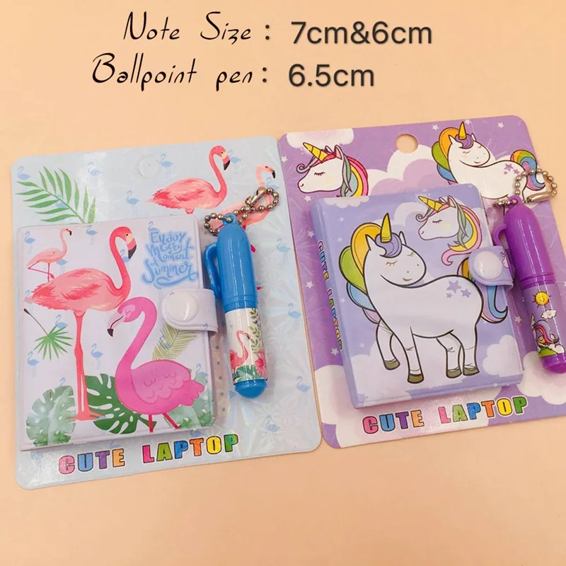 

1 Set Cute Bird Unicorn Family With Ballpoint Pen Notepad Diary Notebook Exercise Book Stationery School Office Supply