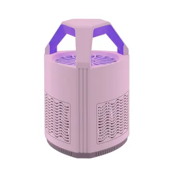 

Home Mosquito Killer Lamp LED UV Silent Insect Trap Light with Suction Fan USB