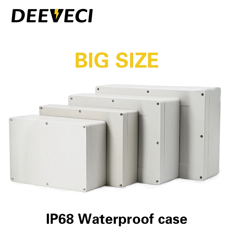 

BIG size Outdoor Waterproof Enclosure Plastic Box Electronic Project Instrument Case Electrical Project Box Junction Box Housing