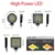 OKEEN 9LED 27W 16LED 48W Work Light 12V 24V Car LED Spotlight Square Round Auto Truck Off Road Mini Ledbar Offroad Accessories