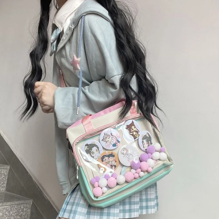 JK uniform shoulder bag Sexy Shoulder bag Cute handbags for women Teen Girls Shopper bag Handbag Japanese Ita Bag Women's bag