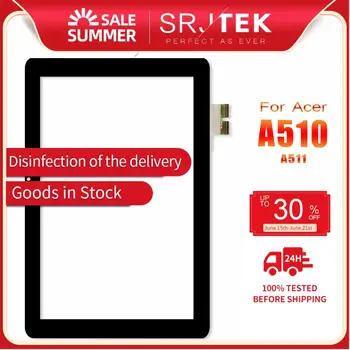 

10.1" Touch For Acer lconia Tab A510 Digitizer A511 A700 A701 69.10I20.T02 Touch Panel Glass Screen Tablet PC Replacement