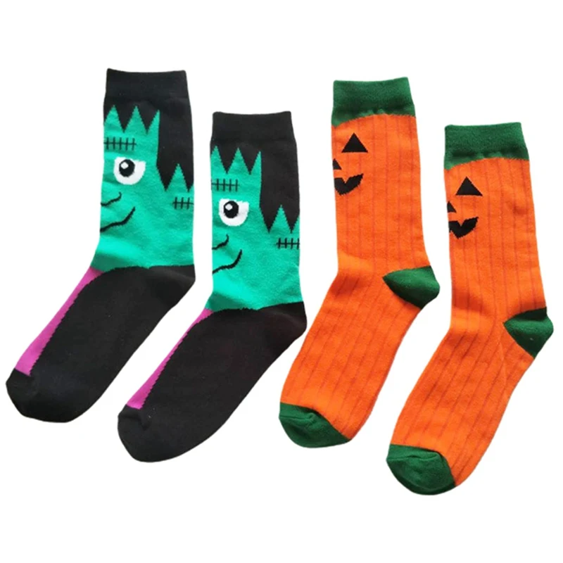 Cosplay&ware Bats Pumpkin Cartoon Socks Men Knee-high Halloween Cosplay Cotton Crew Spring Autumn Casual -Zentai shop online Hac8e2dd3d47a4858aa43a366e8316326u.jpg