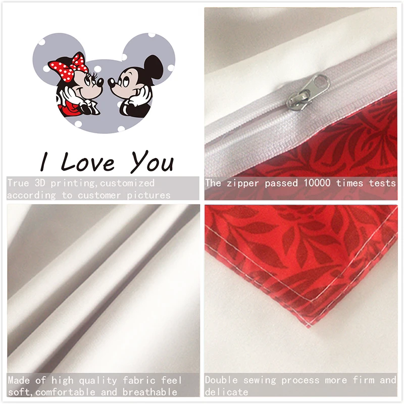 Постельное белье из мультфильма Дисней Микки Маус Минни|Комплекты постельного