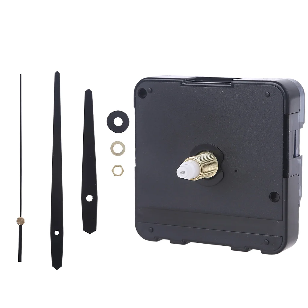 DIY Quartz Wall Clock Movement Mechanism with Hands Silent Kit Battery Operated Repair Parts Replacement