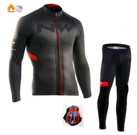 Велосипедная майка Pro Team NW Ropa Ciclismo Hombre Triathlon, комплект для велоспорта MTB, одежда для велоспорта Northwave, комплект для велоспорта с нагрудником и штанами - Цвет: 3