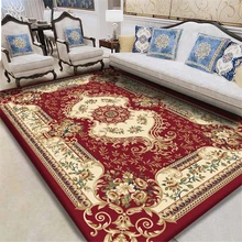European Style Living Room Pad Jacquard Carpet Foyer Home Mat Door Mats Coffee Table Non-slip Carpet Customize