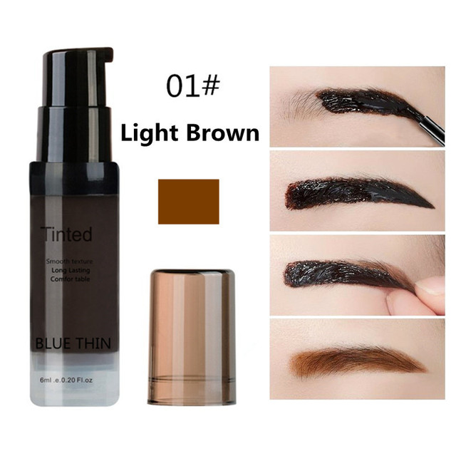Gel Waterproof Lasting Waterproof Smooth Makeup Brown Enhancer Tint Cream Eyebrow Wax Dye Cream Women Paint Cosmetics
