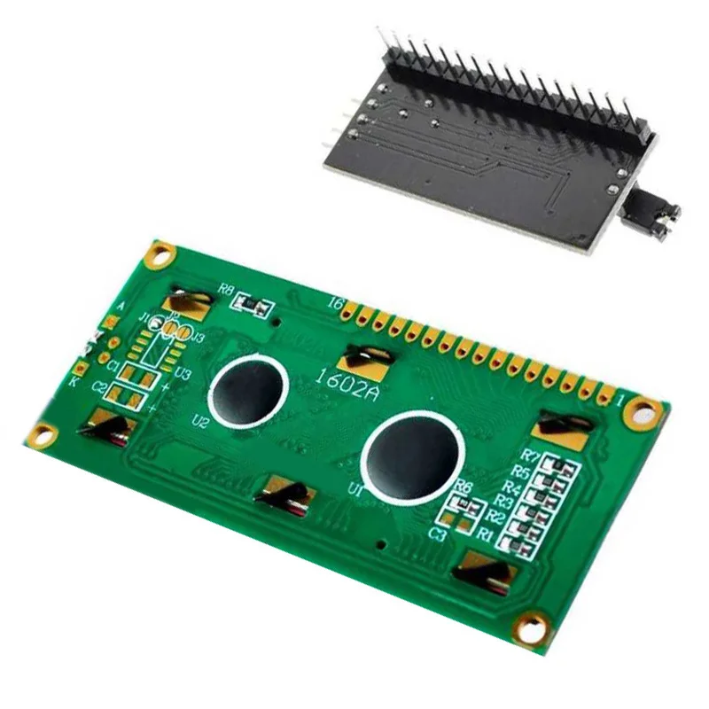Экран ЖК-дисплей модуль 16x2 HD44780 1602+ IIC/I2C PCF8574T для Arduino 5V 1602 lcd 2004 высокого качества