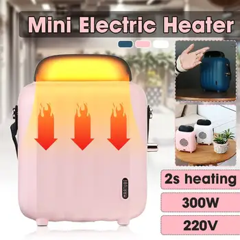 

Electric Heaters Fan desktop Mini Home Office Handy Fast Power Save Heater Portable Smart Warmer for Winter PTC Ceramic Heating