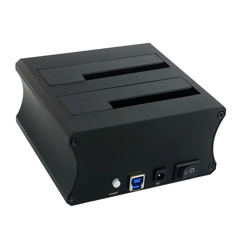 23HD28-RTK Double Hard Drive Extended Base eSata USB3.0 Hub 2." 3.5" SATA IDE HDD Extended Base for Computer