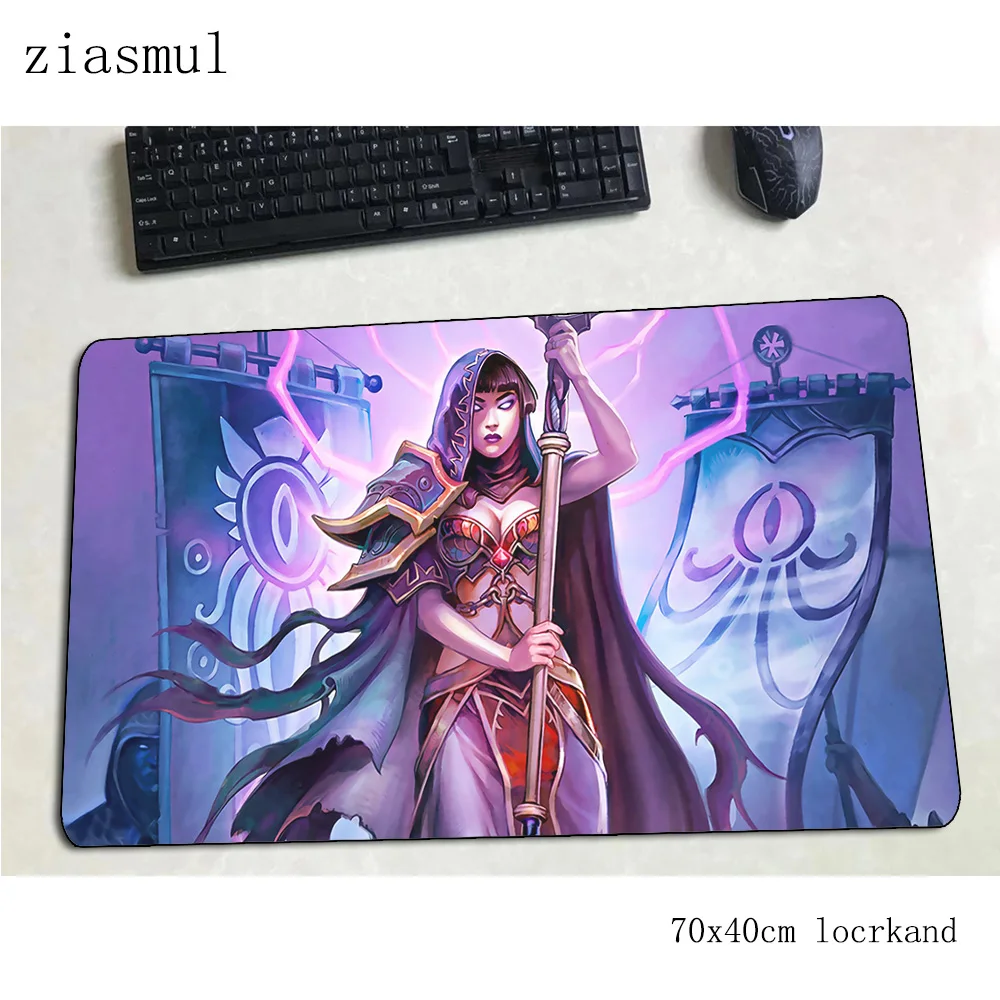 Коврик для мыши Hearthstone 700x400x3 мм игровой коврик для мыши большой коврик для геймера Толстая игровая компьютерная настольная клавиатура со встроенной мышью с обработанным краем игровые коврики