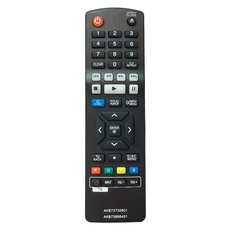 

Remote Control AKB73735801 AKB73896401 For LG Blu-Ray DVD Player BP330 BP135