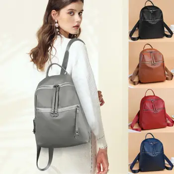 

Fashion Women PU Leather Backpack Handbag Shoulder Travel School Backpacks Girls Cross Body Shoulder Bag Rucksack Satchel Holder
