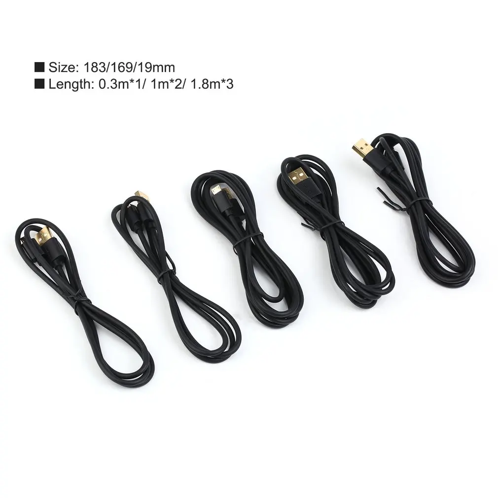 6 шт./партия Micro USB кабель для быстрой синхронизации данных зарядный кабель для Andriod Microusb Кабели для мобильных телефонов