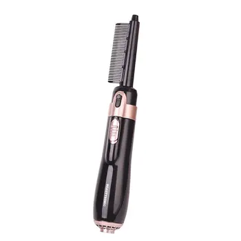 

Multifunctional Hot Air Comb Four-in-one Negative Ion Wet And Dry Hair Dryer Hair Straightener Hair Curler Hair Dryer Comb