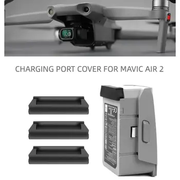 

3 pcs Mavic Air 2 Battery Charging Port Protector Silicone Dustproof Plug Cover Cap For DJI Mavic Air 2
