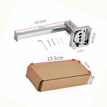 Хромированный держатель для туалетной бумаги из нержавеющей стали, настенный держатель для туалетной бумаги