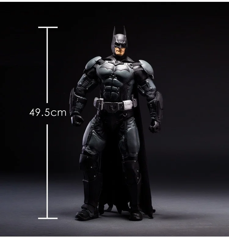 NECA 1/4 масштаб 18 дюймов Бэтмен Аркхэм Asylum Бэтмен Аркхэм город фигурка 50 см