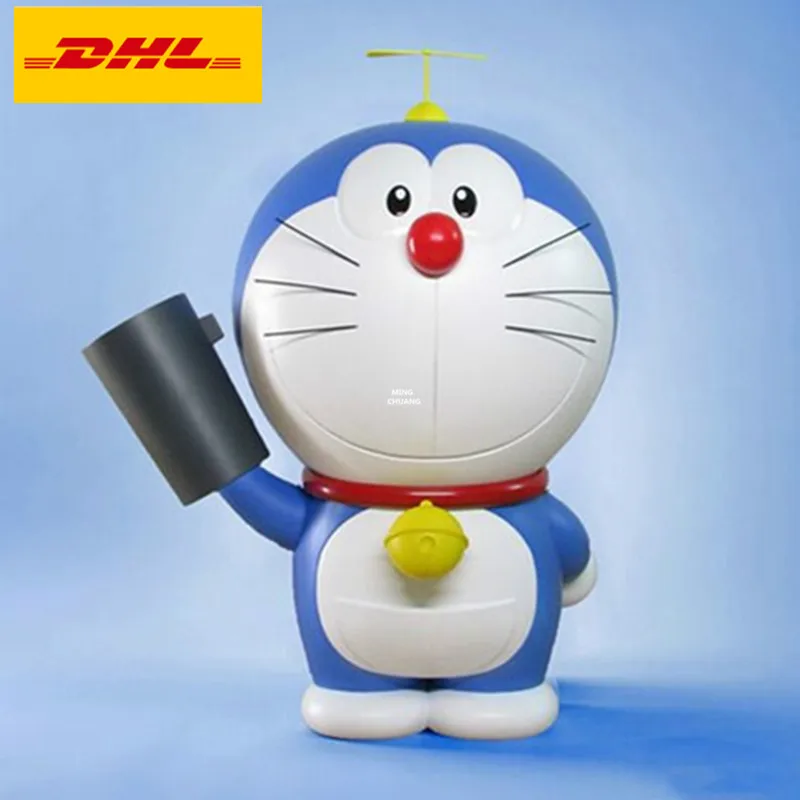 30 "Doraemon статуя Pokonyan бюст мультяшное украшение полная длина портрет креативное Искусство ремесло анимационная фигурка GK игрушечная коробка
