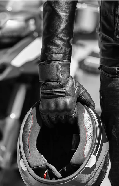 LvX33-Racer / Guantes de piel para moto (Mujer)