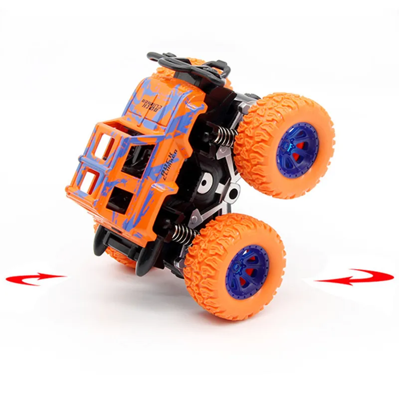 Детей с полосатым топом и зеленой Машинки Игрушки RC Monster Truck инерции внедорожник трения Мощность машин для маленьких мальчиков супермашинки вспыш и чудо-грузовик Детский подарок игрушки