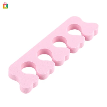 

BeautyBigBang Soft Foam Sponge Toe Separator Finger Separator Nail Art Tools Feet Care Manicure Pedicure