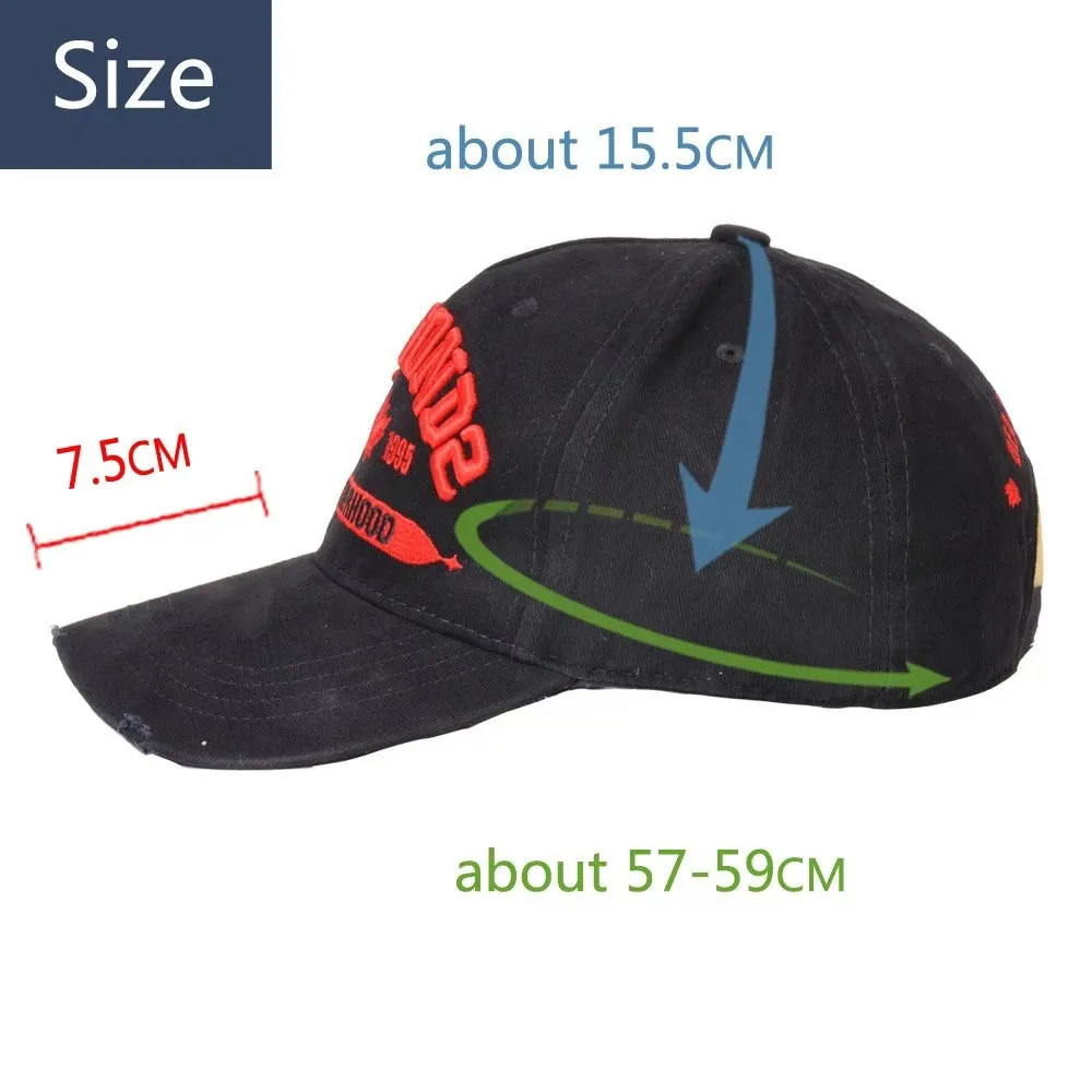 DSQICOND Snapback бейсболка для женщин и мужчин значок хлопчатобумажные вышитые буквы Dat головные уборы Bone Gorros Casquette Hombre для мужчин и женщин