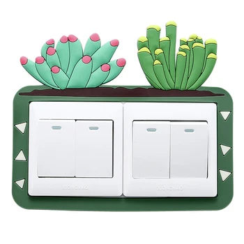 

Home Decor Washable Odorless Bedroom Switch Sticker Easy Install Living Room With Noctilucence Electrical Outlet Cover Wall Art