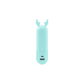 

Foldable Desk Handheld Mini Pocket Fan with LED Light Mobile Phone USB Charger