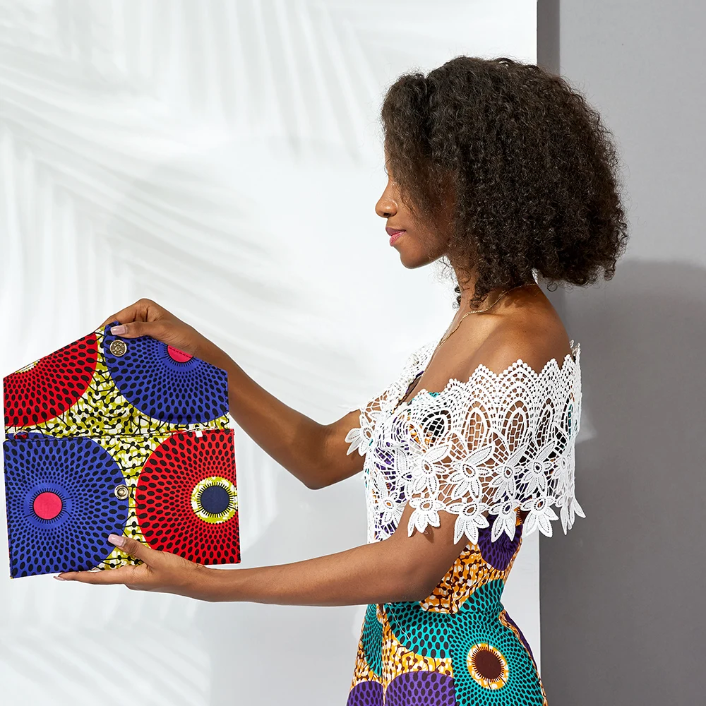 Африканская сумка высокого качества традиционная Анкара восковая печать ткань для сумки швейная сумочка женская сумка