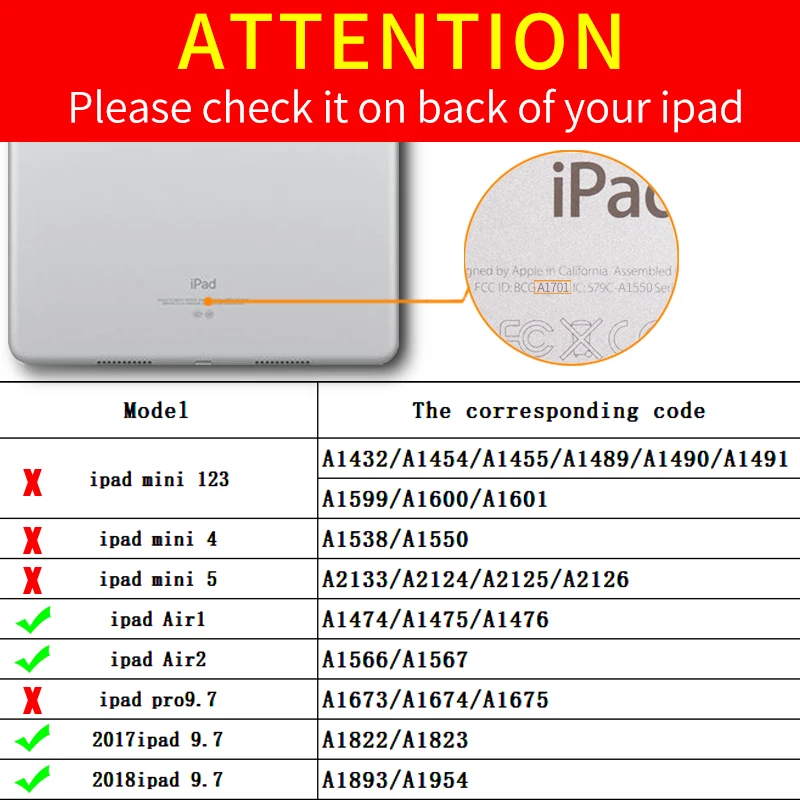 Для iPad чехол 9,7 Air 2 Air Чехол iPad 6-го поколения Чехол Funda тонкий ТПУ силиконовый чехол Smart Cover для iPad Air