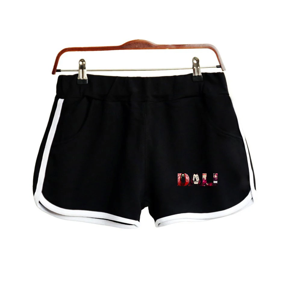 Salvador Dal/ хлопок, короткие женские летние сексуальные модные повседневные популярные мягкие спортивные шорты, обтягивающие