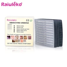 100& 200 шт плазменная Ручка иглы Запасные иглы для моль пятна татуировки лазерное удаление Ручка иглы для веснушек лицо бородавка тег